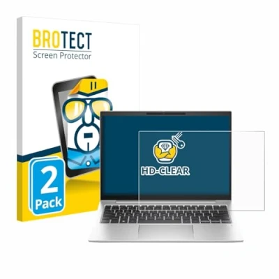 Afbeelding van BROTECT (2 Stuks) Schermbeschermer voor HP EliteBook 830 G11 Screen Protector Transparant
