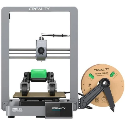 Afbeelding van Creality Ender 3 V3 3D printer, automatisch nivelleren, maximale afdruksnelheid van 600 mm/s, afdruknauwkeurigheid 0,2 mm, Dual Gear Direct Extruder, invoervormgeving, kleurentouchscreen, wifi verbinding, 220 x 250 mm