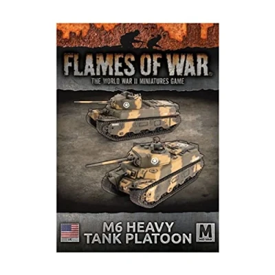 Afbeelding van Battlefront Miniatures Flames of War WW2: VS M6 Heavy Tank Platoon