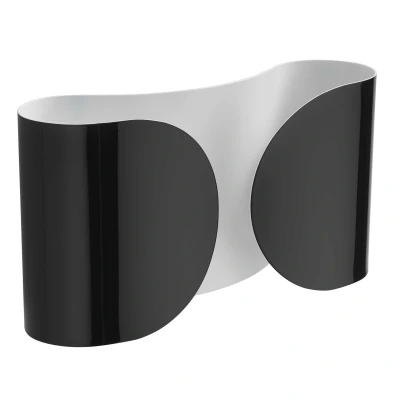 Afbeelding van Flos Foglio wandlamp zwart
