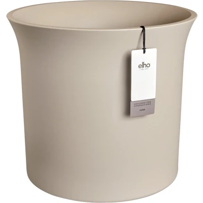 Afbeelding van Elho June Tulip 47 Bloempot voor Binnen &amp; Buiten 100% Gerecycled Plastic Ø 47.0 x H 43.0 cm Balanced Beige