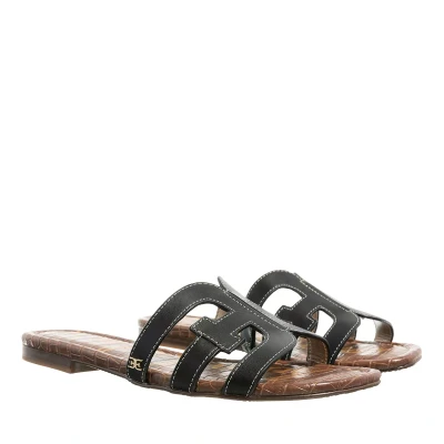 Afbeelding van Sam Edelman BAY Muiltjes black, Dames, Maat: 38, Black Leer