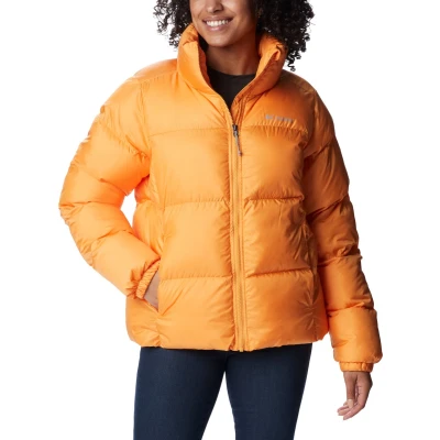 Afbeelding van Columbia Puffect Jacket 1864781869, Vrouwen, Oranje, Jasje, maat: L