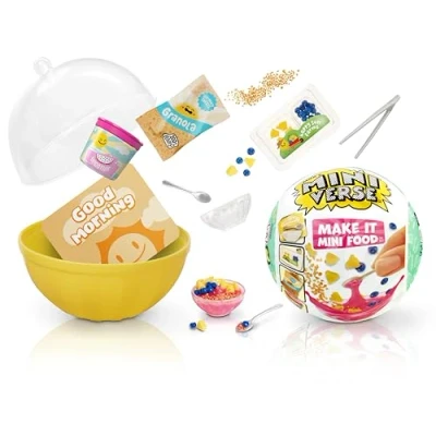 Afbeelding van Miniverse Make It Mini Foods Cafe Series 3A Knutselen DIY Hobbypakket Knutselpakket