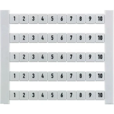Afbeelding van Klemmarkeerder Weidmüller DEK 5 FWZ 71 80 0523060071 Wit 500 stuk(s)