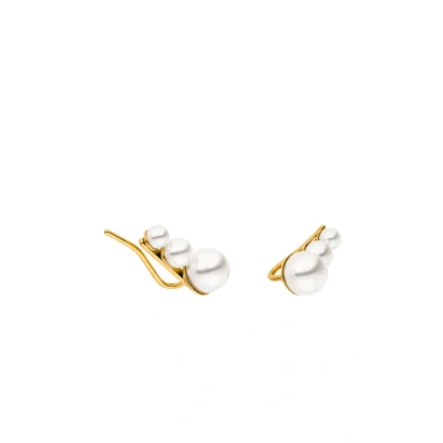 Afbeelding van Purelei Perleno Finesse Oorbellen, Dames, Maat: One Size, Goldfarben