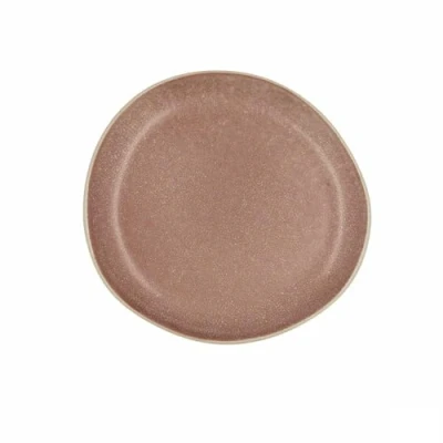 Afbeelding van Eetbord Bidasoa Gio Incidenteel Bruin Keramisch 20 cm (6 Stuks)