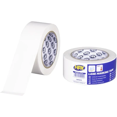 Afbeelding van HPX Zelfklevende markeringstape Wit 48mm x 33m LW5033 36 stuks