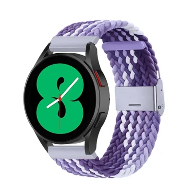 Afbeelding van Garmin Approach S12 / S40 S42 Braided nylon bandje Lichtpaars paars