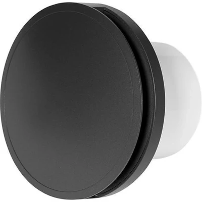 Afbeelding van Badkamerventilator 125 mm rond ANTRACIET design EAT125A