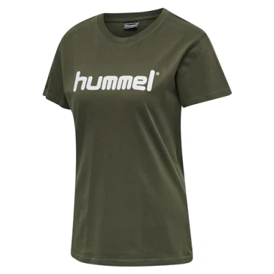 Afbeelding van Hummel Hmlgo Tshirt print, Dames, Maat: 34, Grape leaf