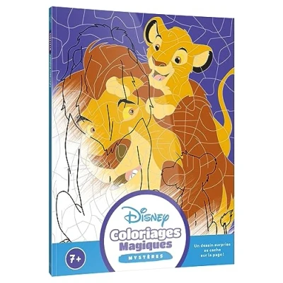 Afbeelding van DISNEY Mes Coloriages Magiques Trompe l&#039;oeil (7+)