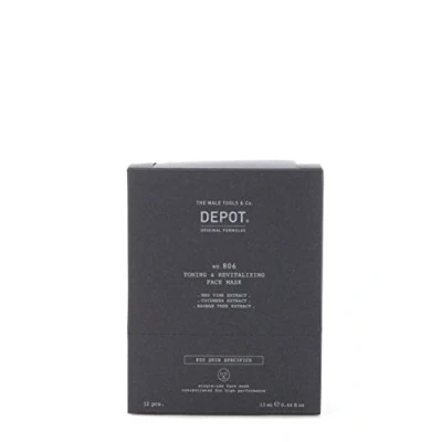 Afbeelding van DEPOT 806 TONING &amp; REVITALIZING FACE MASK 12pz Verstevigend en revitaliserend gezichtsmasker