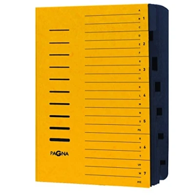 Afbeelding van Pagna 24081 05, A4, Zwart, Geel, Portret, 245 mm, 4 320 mm