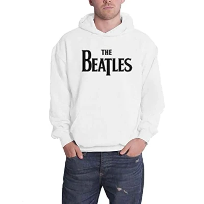 Afbeelding van The Beatles 3 Savile Row Hoodie/trui M Wit
