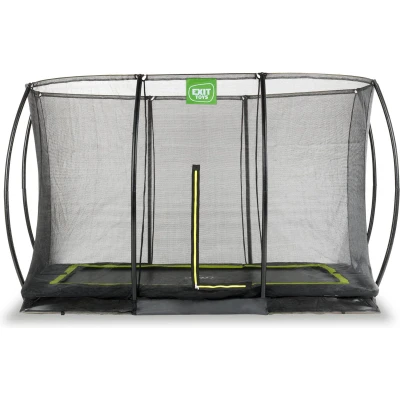Afbeelding van EXIT 244x366 Ingraaf Trampoline Silhouette Inground met veiligheidsnet