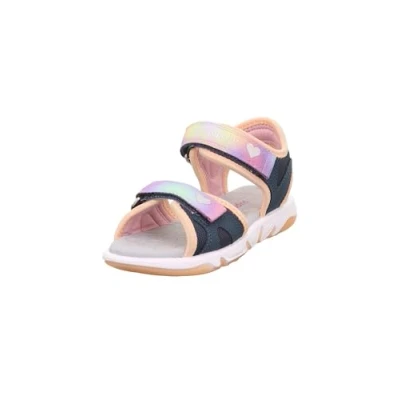 Afbeelding van Superfit Pebbles Outdoorsandalen voor kinderen, Maat: 31, Blue/orange Imitatieleer/ textiel