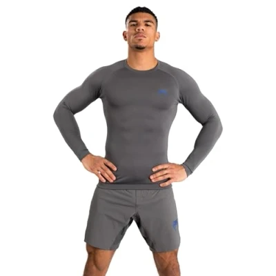 Afbeelding van Venum Contender Rashguard met lange mouwen Grijs L