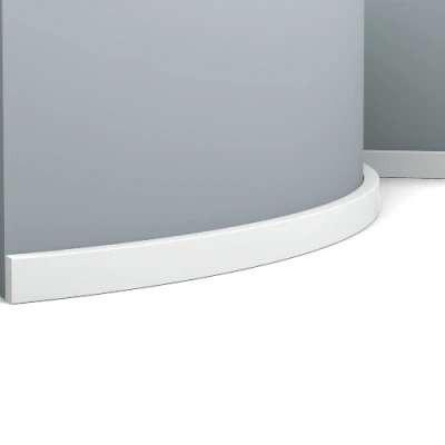Afbeelding van Orac SX194F multifunctionele lijst 200x1.0x2.0 cm voor flexibele plafond, wand en vloerafwerking