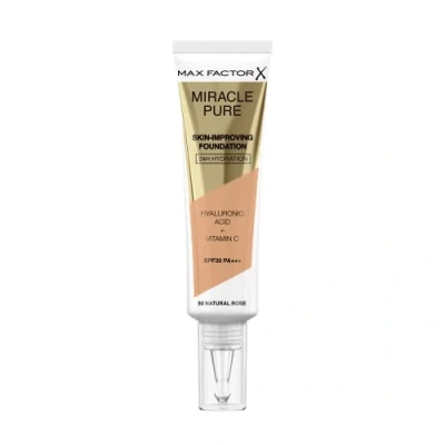 Afbeelding van 1+1 gratis: Max Factor Miracle Pure Foundation 050 Natural Rose 30 ml