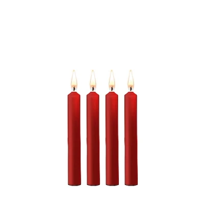 Afbeelding van SM Kaarsen 4 Pack Rood