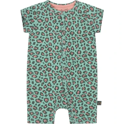 Afbeelding van Charlie Choe Pyjama Groen Panter Maat 56