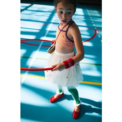 Afbeelding van Sticky lemon polsband basketball red 2st