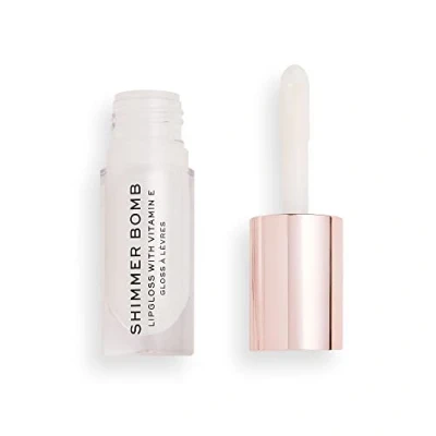Afbeelding van Makeup Revolution Shimmer BOMB Gloss Lipgloss, Dames, Maat: 4.5 ml, Light beam