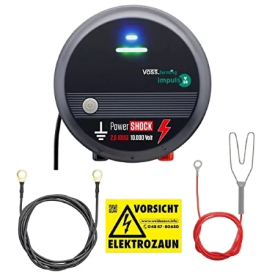Afbeelding van VOSS.farming &quot;Impuls V50&quot; 230V netstroom schrikdraadapparaat, 2.6 joule, 10.000 volt, weideklok