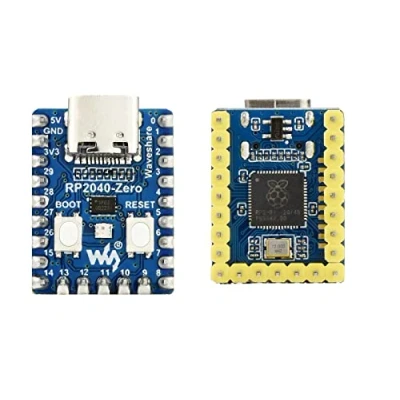 Afbeelding van RP2040 Zero Mini Development Board with Pre Soldered Header Based on Raspberry Pi Microcontroller RP2040,High Performance Pico Like MCU Board,Low Cost, USB C Connector