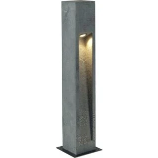 Afbeelding van Slv arrock stone outdoor staande lamp led 3000 k rechthoekig steengrijs l b h 12 75 cm max 6 w 231371