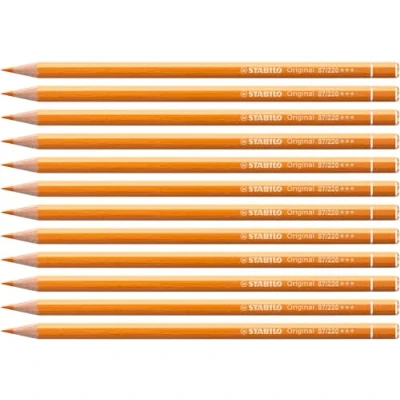 Afbeelding van Premium kleurpotlood STABILO Original 12 stuks indisch geel donker