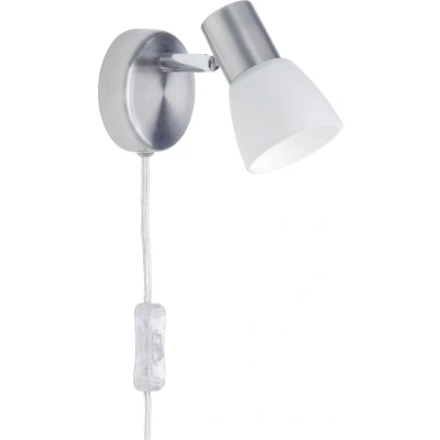 Afbeelding van Brilliant Luca Wandlamp 1xE14 18W Mat Chroom/Chroom