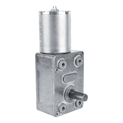 Afbeelding van Omkeerbare High Torque Worm transmissiemotor DC 12V reductie motor CW/CCW 5RPM