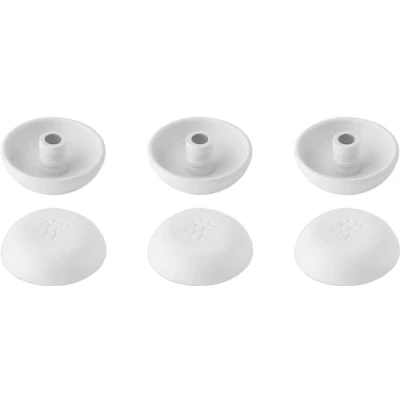 Afbeelding van ZWILLING Fresh &amp; Save Cube Diffuser set, 6 delige accessoires voor de vacuümfunctie, BPA vrij, vaatwasmachinebestendig, wit