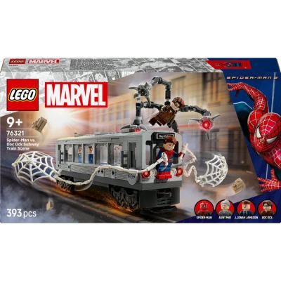 Afbeelding van LEGO 76321 Super Heroes Marvel Spider Man vs. Doc Ock metroscène