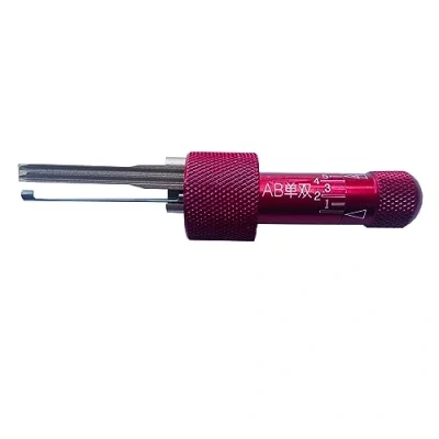 Afbeelding van Lock Pick Tool, BD KABA Blind Positionering of AB Single en Double Positioning Decoder Slotenmaker Gereedschap