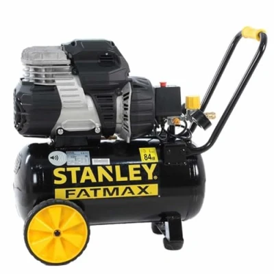 Afbeelding van Stanley Compressor S244/8/24 FMXCM00 8Bar 24L Geïntegreerd Anti Slip Handvat Zwart
