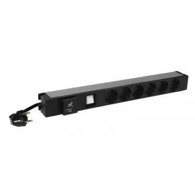 Afbeelding van Middle Atlantic Products 6 468 36, 1U, Eenfasig, Aluminium, Zwart, A