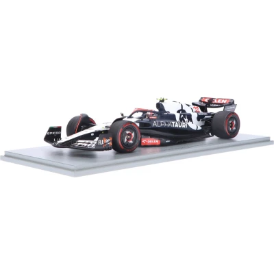 Afbeelding van Alpha Tauri AT04 Spark Modelauto 1:18 2023 Yuki Tsunoda Scuderia 18S887 Bahrain GP