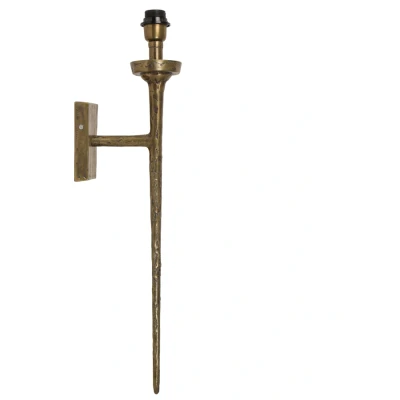 Afbeelding van Wandlamp Torch Antiek Brons 21x9,5x75 cm