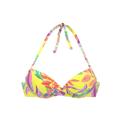 Afbeelding van s.Oliver RED LABEL Beachwear Push upbikinitop Mallorca in wikkellook