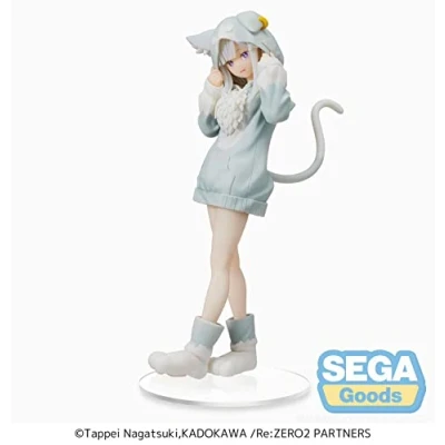 Afbeelding van SEGA Re:Zero Starting Life in Another World Emilia The Great Spirit Puck SPM Statue