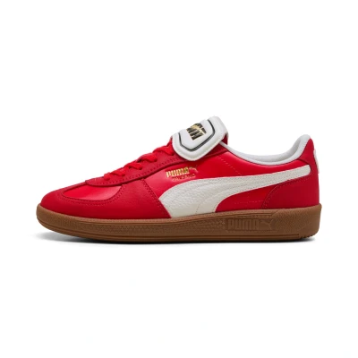 Afbeelding van Puma Palermo Premium Sneakers laag, Maat: 39, For all time red warm white Leer