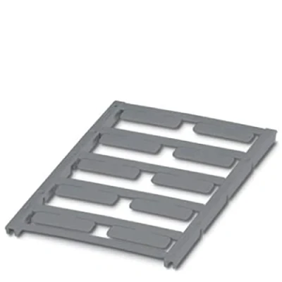 Afbeelding van Phoenix Contact 0825429 UC EMP (27X8) SR Apparaatmarkering Montagemethode: Vastklemmen Markeringsvlak: 27 x 8 mm Zilver Aantal markeringen: 100 10 katernen