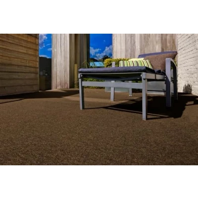 Afbeelding van andiamo Kunstgrastapijt Field met noppen kunstgras outdoor voor gebruik als balkon vloerbedekking of tapijt weerbestendig en op maat te snijden 67 x 100 cm bruin