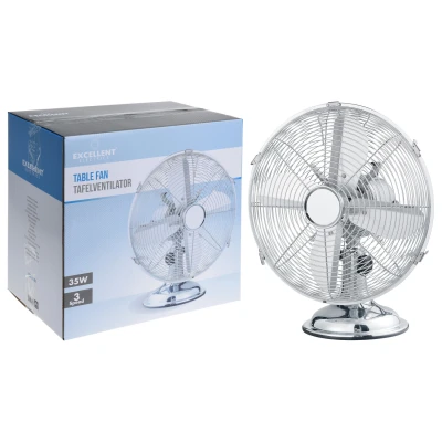Afbeelding van Tafelventilator Ventilator Chroom