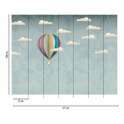 Afbeelding van AS Creation The Wall Lucht 38301 1