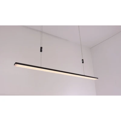 Afbeelding van Design hanglamp LED antraciet uitschuifbaar