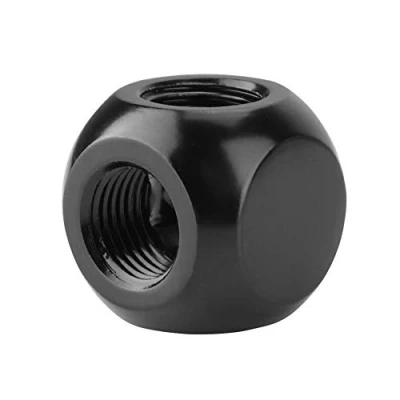 Afbeelding van ASHATA adapter voor 3 weg pC waterkoeling, G1/4 binnendraad messing waterkoelbuisaansluiting
